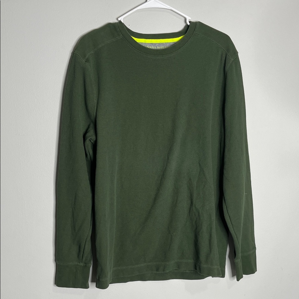 Banana Republic Deep Green Long Sleeve Shirt